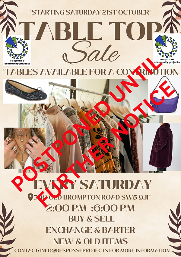 Table Top Sale